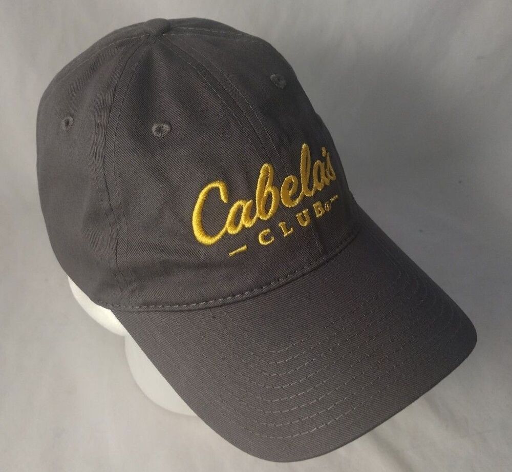 Cabela's Club Adjustable Strapback Hat/Cap-NEW!